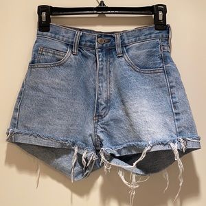 Denim High-Rise Jean Shorts